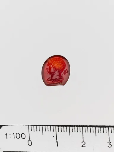 Carnelian ring stone