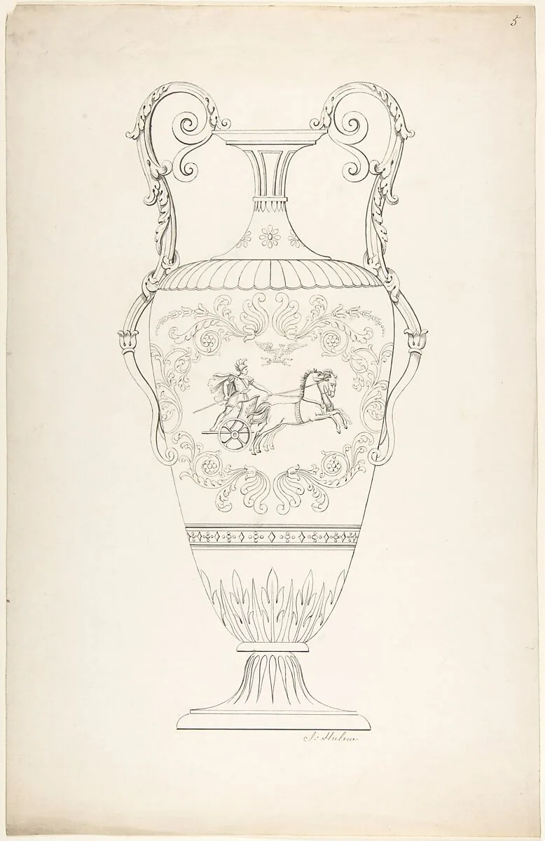 Design for a Vase — J. Hulme