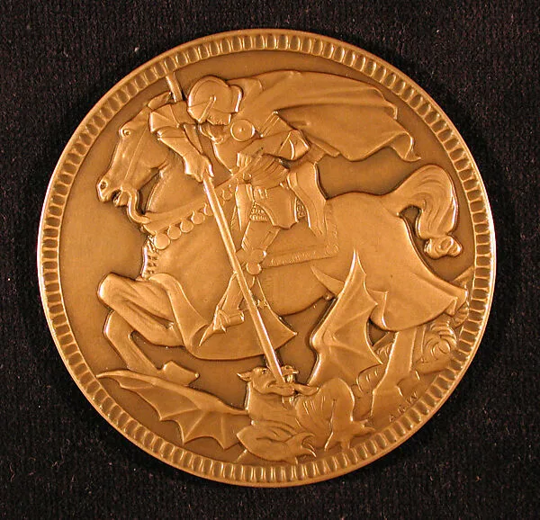 Saint George and the Dragon — Allan Gairdner Wyon