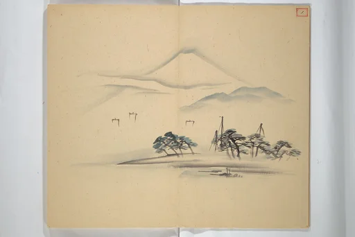 小磯前雪窓先生画帖　完|Album [of works] by the master Koiso Zensetsusō (complete)