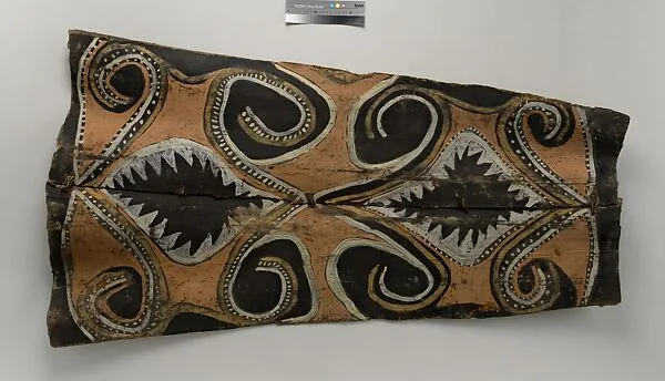 Painting from a Ceremonial House Ceiling — Yuanei, Abgwala Kalaba|Artists of Mariwai Village