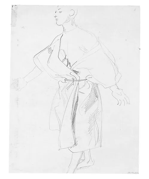 Man in Robe — John Singer Sargent