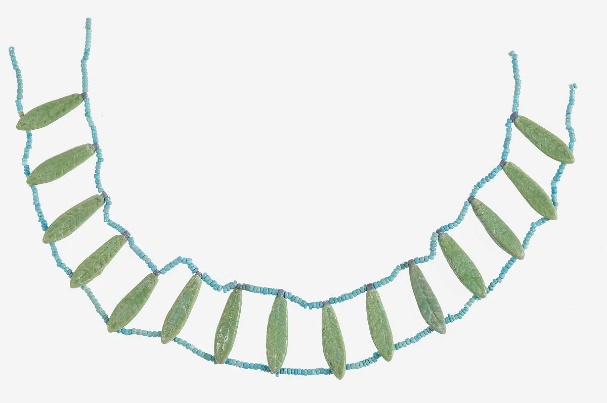 String of Leaf Beads — Unknown