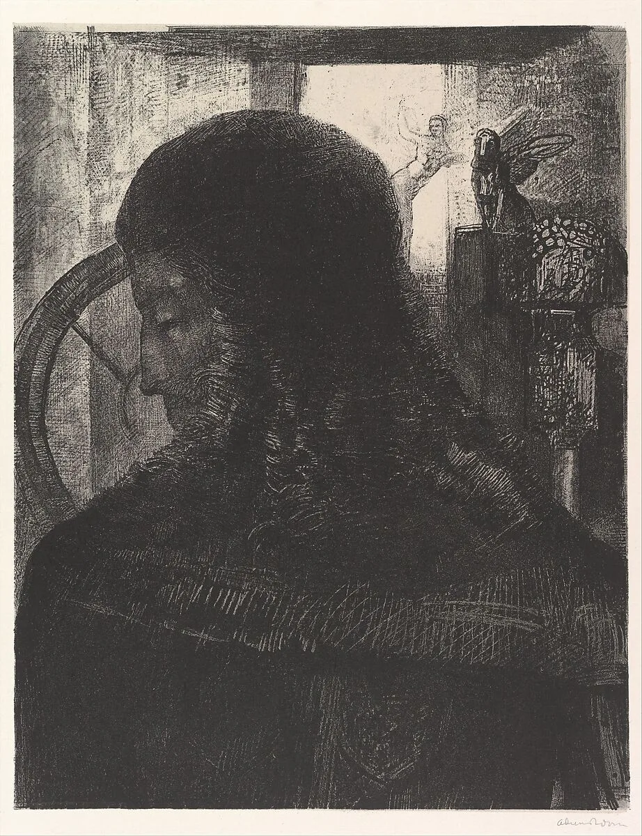 The Old Knight — Odilon Redon