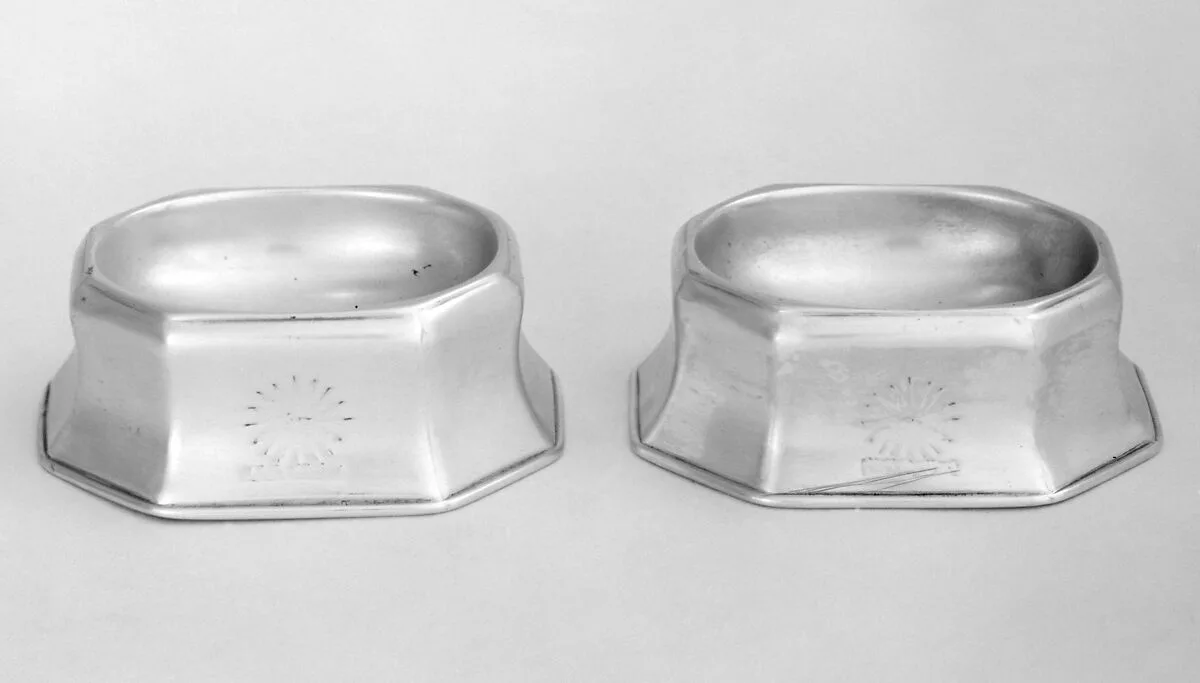 Pair of salt trenchers — Thomas Ash