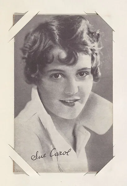 Sue Carol from Movie Stars Exhibit Cards series (W401) — Unknown