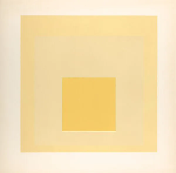 Proof for White Line Square series — Josef Albers|Gemini G.E.L.|Kenneth E. Tyler