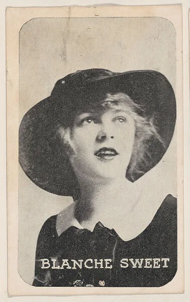 Blanche Sweet from Kromo Gravure "Leading Moving Picture Stars" (W623) — Kromo Gravure Photo Company, Detroit, Michigan