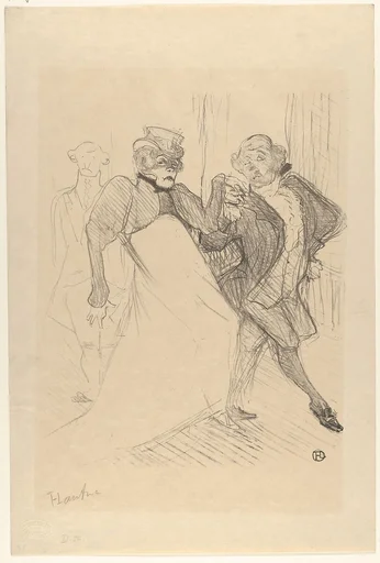 Réjane and Galipaux, in Madame Sans-Géne