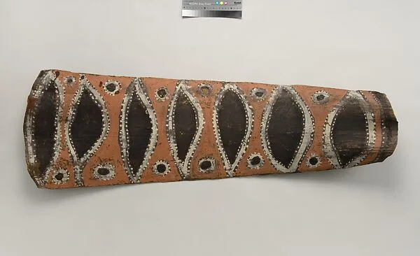 Painting from a Ceremonial House Ceiling — Artists of Mariwai Village|Kwanggi, Kalaba