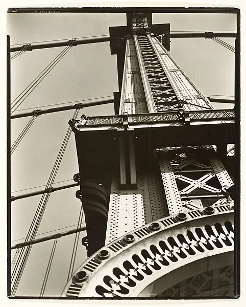 Manhattan Bridge, Looking Up — Berenice Abbott