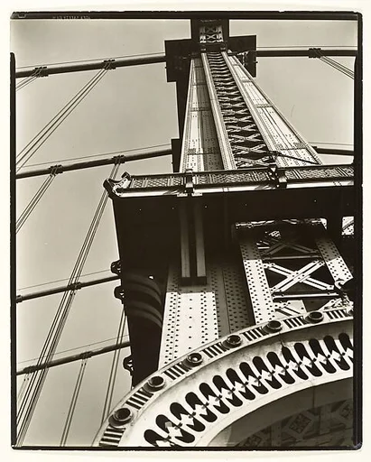 Manhattan Bridge, Looking Up