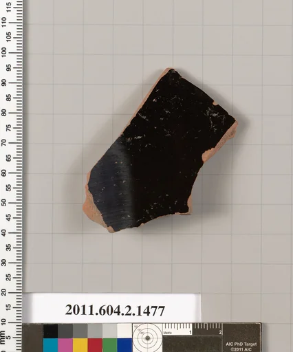 Terracotta fragment of a skyphos (deep drinking cup)