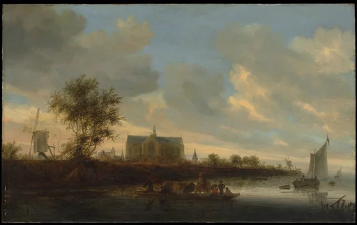 View of the Town of Alkmaar