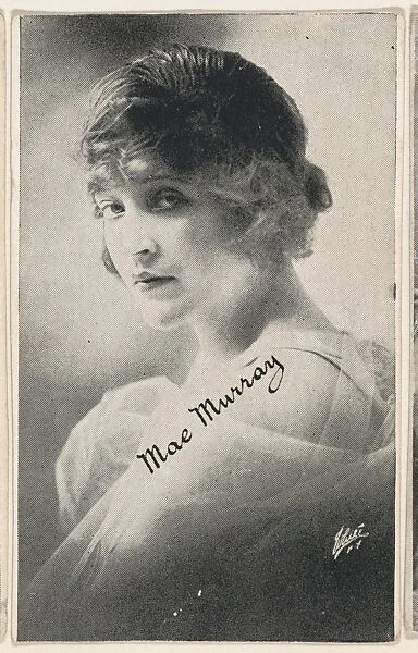 Mae Murray, bakery card from the Movie Stars series (D55), issued by the Morehouse Baking Company — Morehouse Baking Company