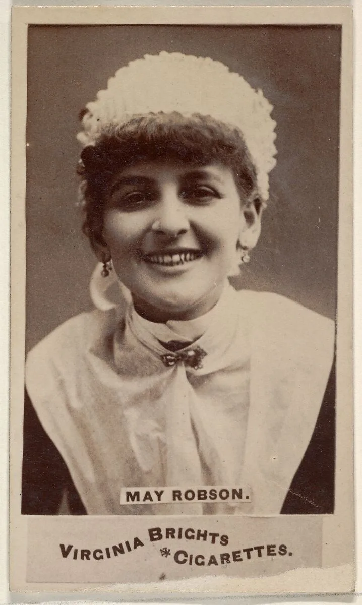 May Robson, from the Actors and Actresses series (N45, Type 6) for Virginia Brights Cigarettes — Allen & Ginter