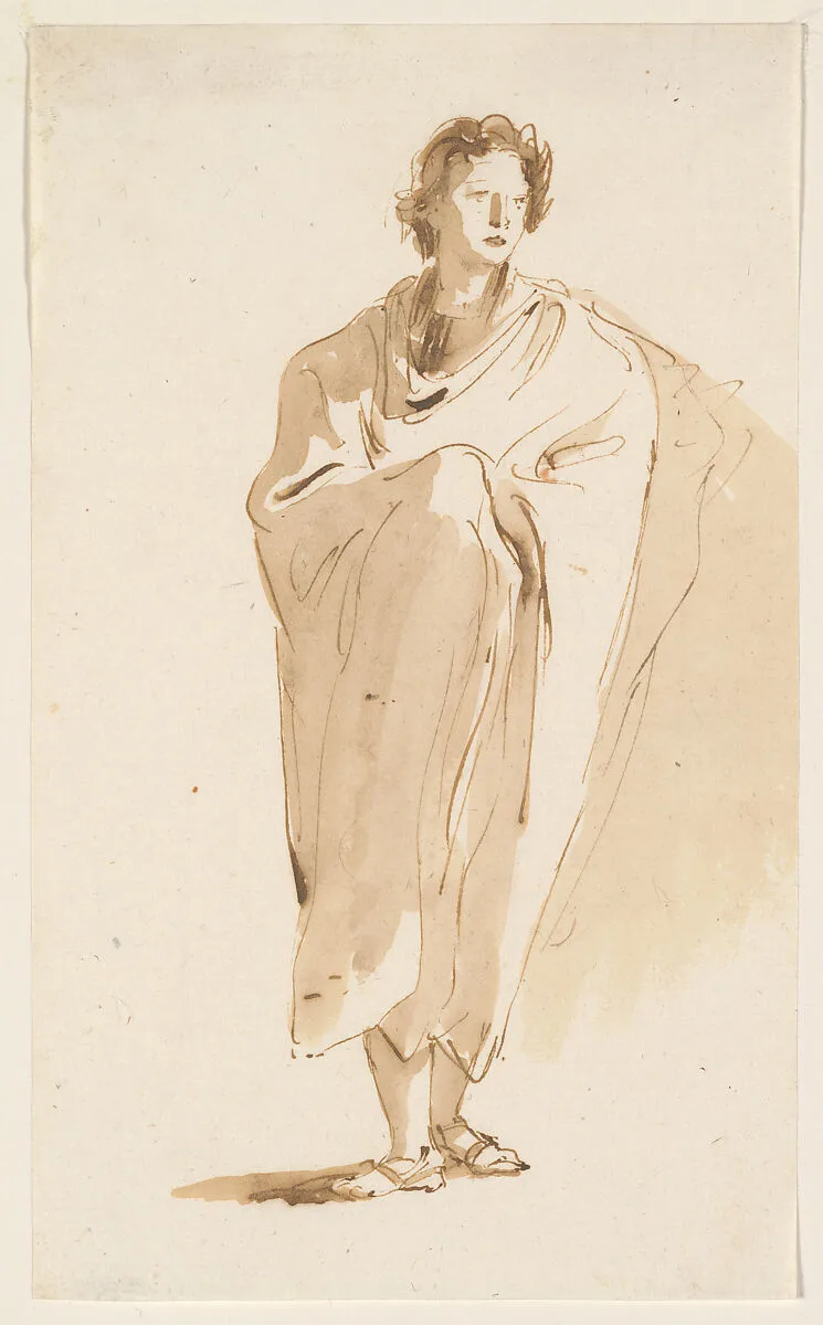 Standing Figure of a Youth — Giovanni Battista Tiepolo