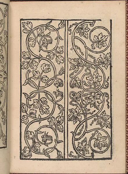 Modelbuch new, aller Art, Nehens und Stickens (page 8r) — Hermann Gülfferich|Riviere & Son(s)