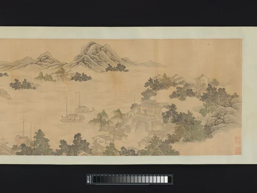 清 王概 金陵感舊圖 卷|Reminiscence of Jinling