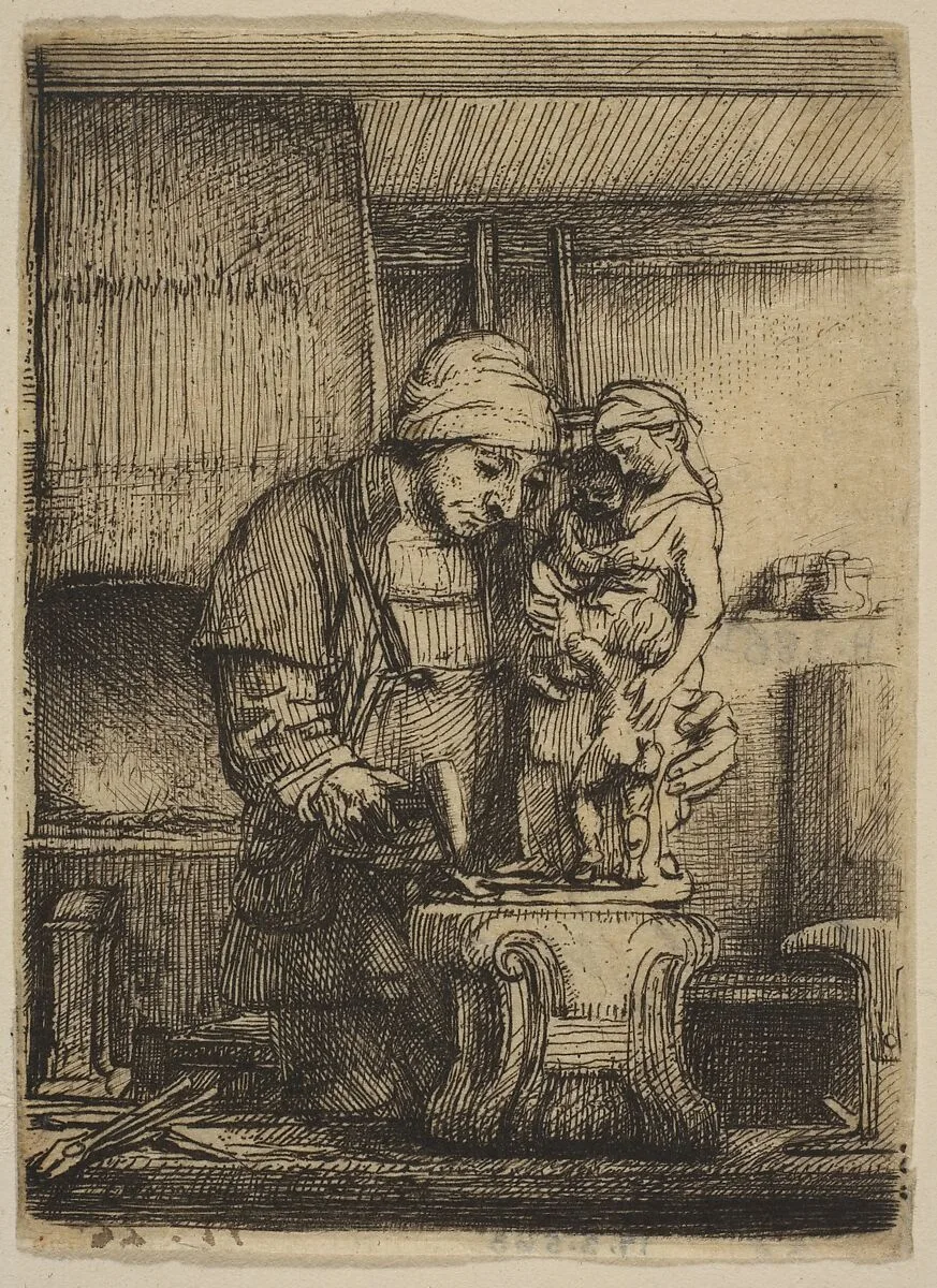 The Goldsmith — Rembrandt (Rembrandt van Rijn)