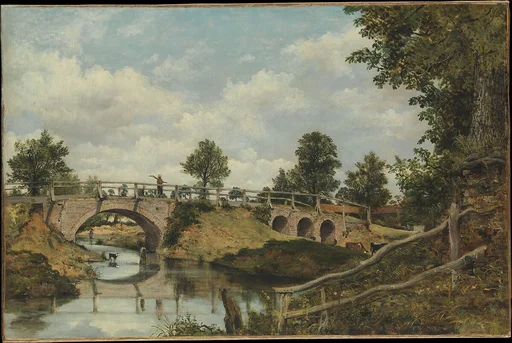 An Old Bridge at Hendon, Middlesex