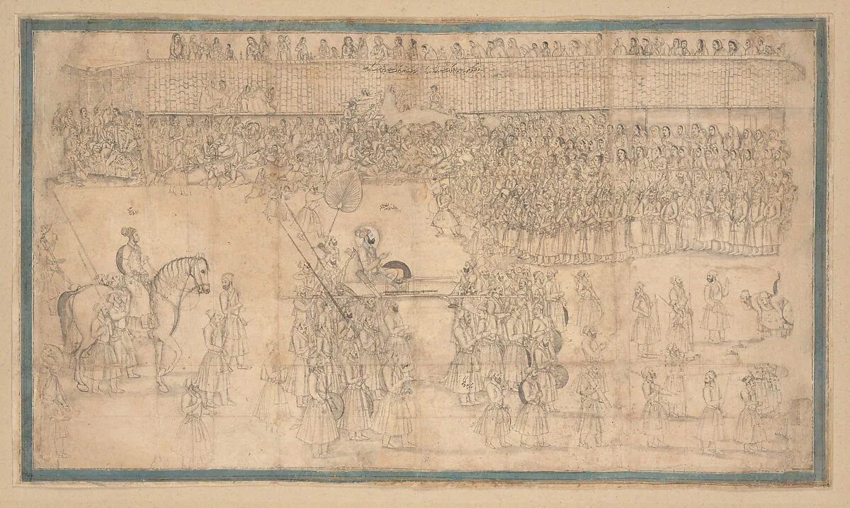 Prince A'zam Shah Enters Ahmedabad — Chitarman II (Kalyan Das)
