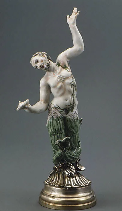 Merman (one of six) — Doccia Porcelain Manufactory