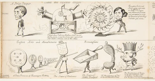 The Great Exhibition "Wot is to Be", Probable Results of The Industry of All Nations in The Year '51, Showing What is to be Exhibited, Who is To Exhibit, in Short How Its All Going to Be Done