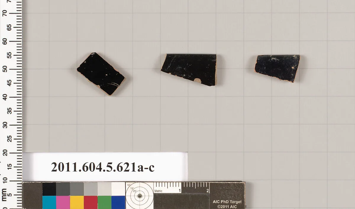Terracotta rim fragments of kylikes (drinking cups) — Unknown