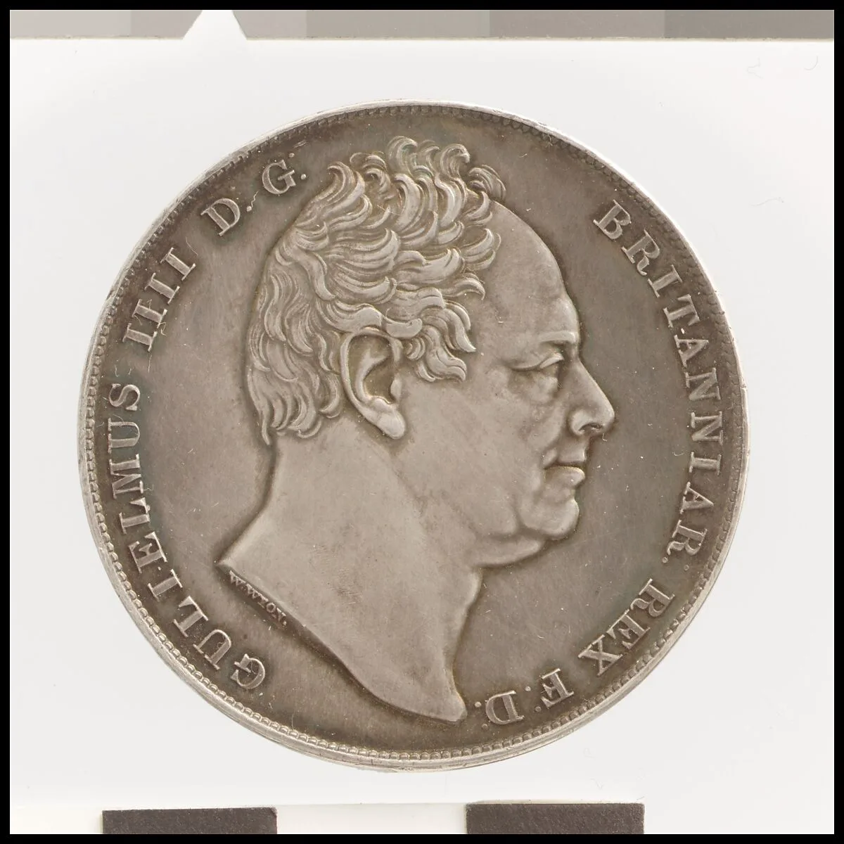 William IV proof crown — William Wyon