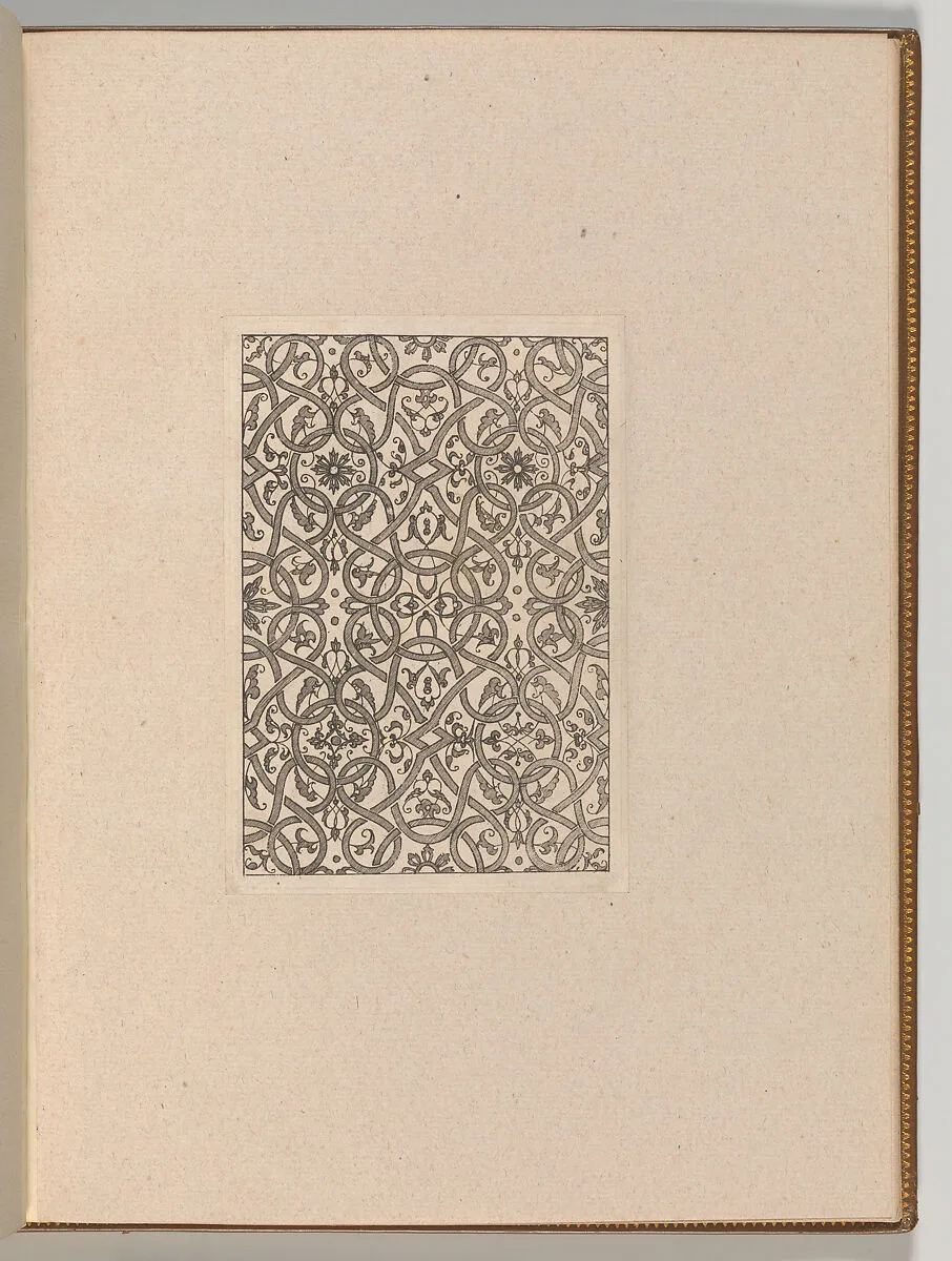Copies after the 'Livre contenant passement de moresques' (plate 19) — Jacques Androuet Du Cerceau