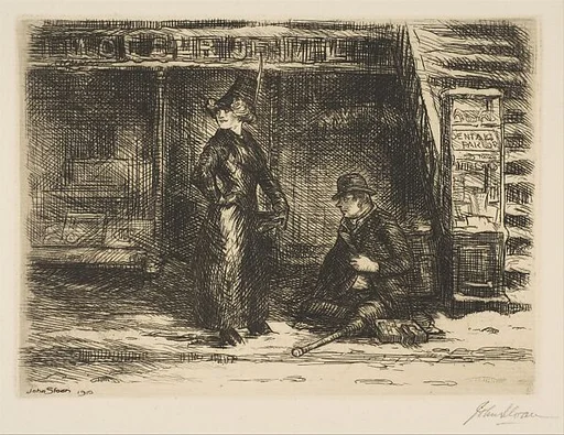 Girl and Beggar