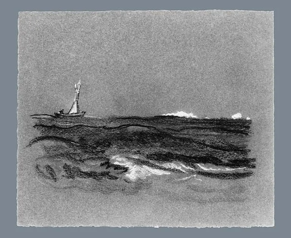 The Bright Blue Ocean — Arthur B. Davies
