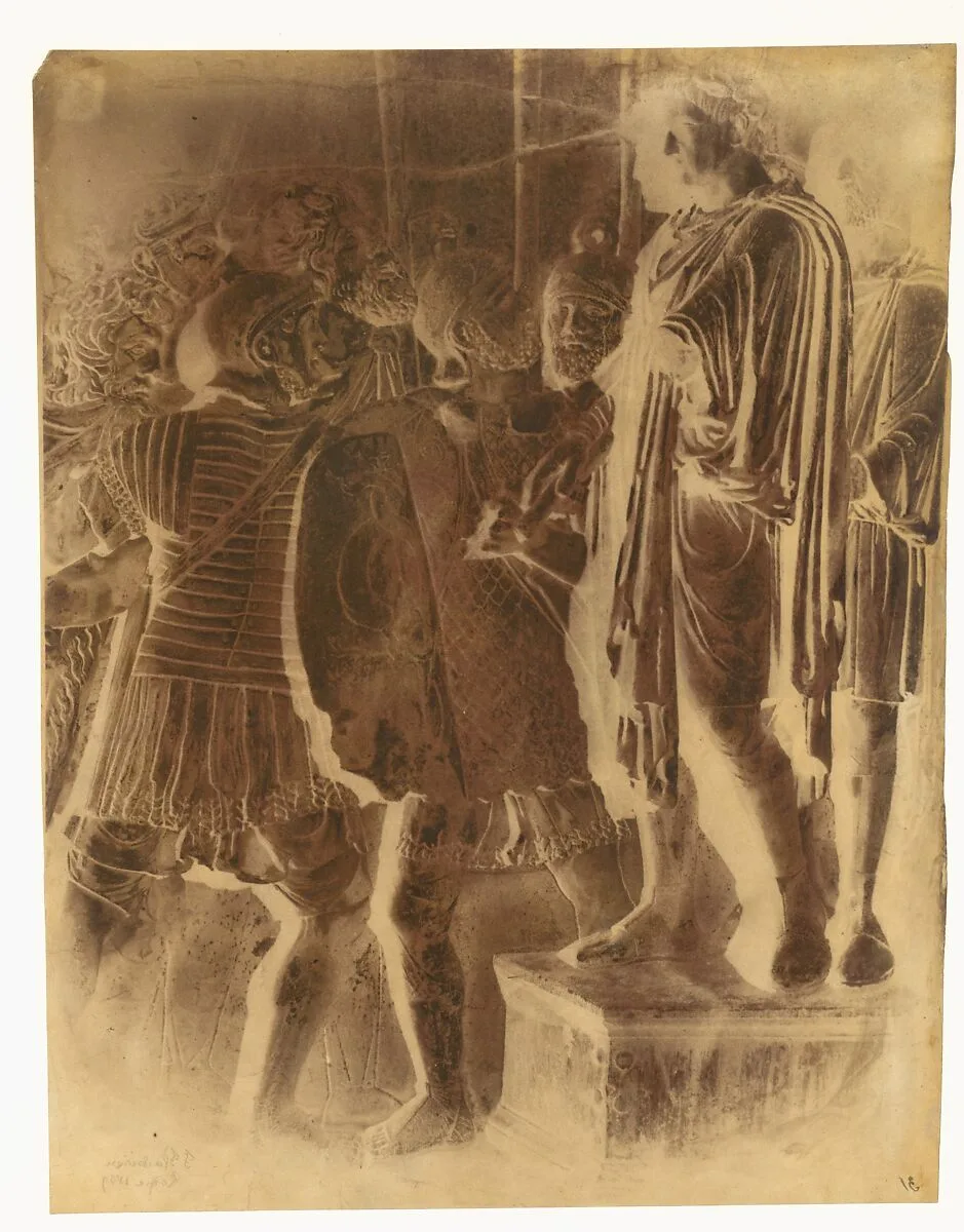 Bas Relief from the Arch of Constantine, Rome — Frédéric Flachéron