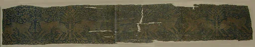 Textile with Confronted Camels Bearing the Invocation "O Compassionate"