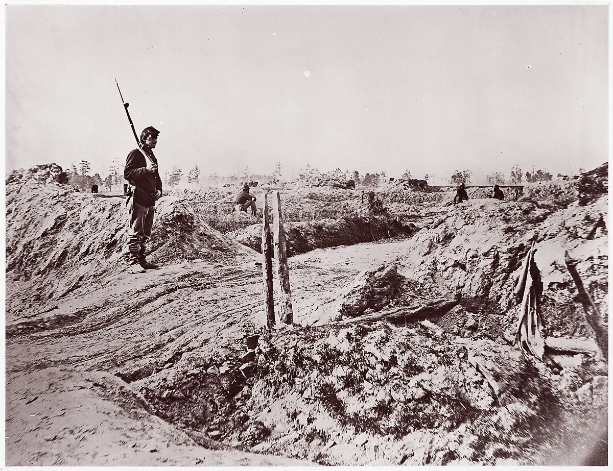 Front of Petersburg Lines — Timothy H. O'Sullivan|Mathew B. Brady