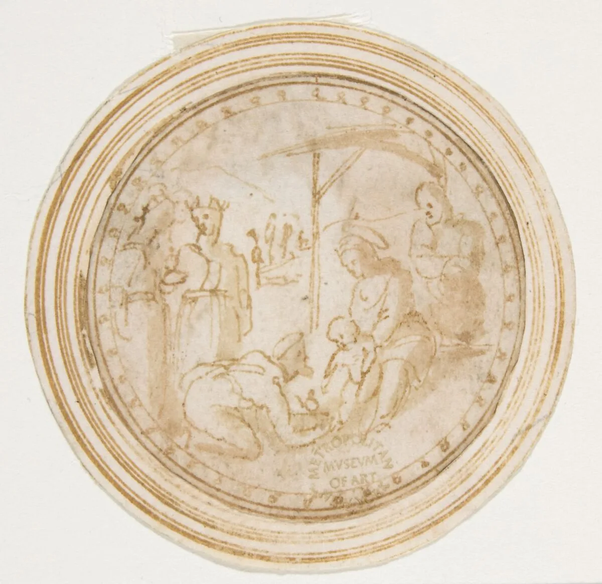 Adoration of the Magi — Anonymous, Italian, 16th century