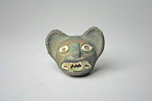 Feline Head Ornament