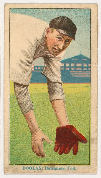 Mickey Doolan, Baltimore, from Coupon Cigarettes Baseball Issue, 1914-1916 — Coupon Cigarettes