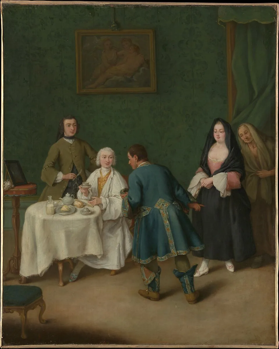 The Temptation — Pietro Longhi (Pietro Falca)