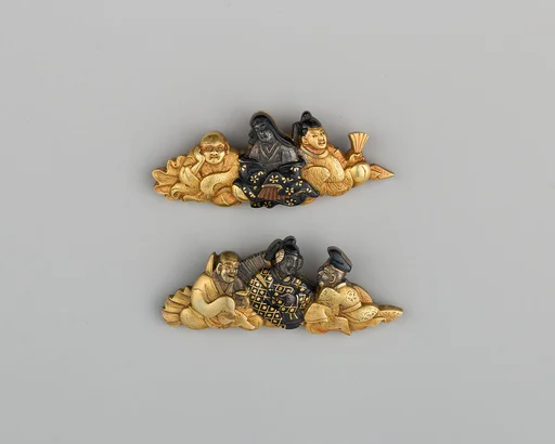 Pair of Sword-Grip Ornaments (Menuki)