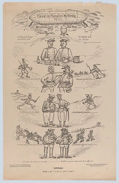 Hand in Hand im Weltkrieg — W. Caminer