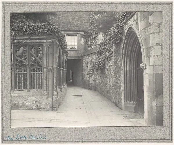 The Little Cloisters — Frederick H. Evans
