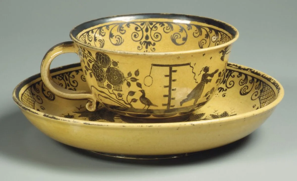 Cup and saucer — Unknown