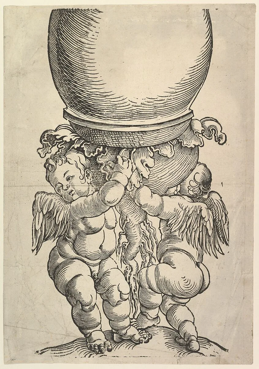 The Great Column (bottom block) — Albrecht Dürer
