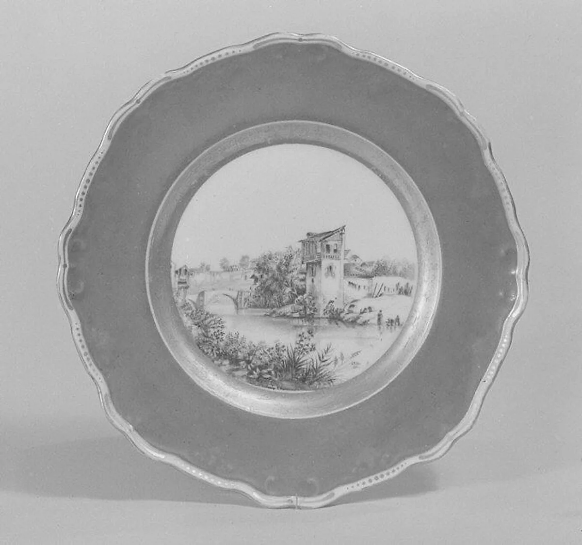 Plate — Imperial Porcelain Manufactory, St. Petersburg
