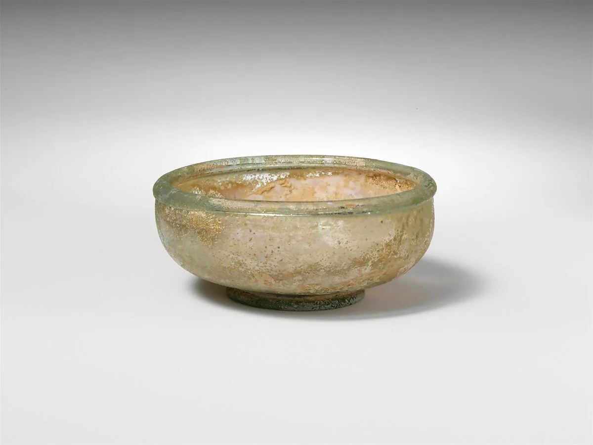 Glass bowl — Unknown