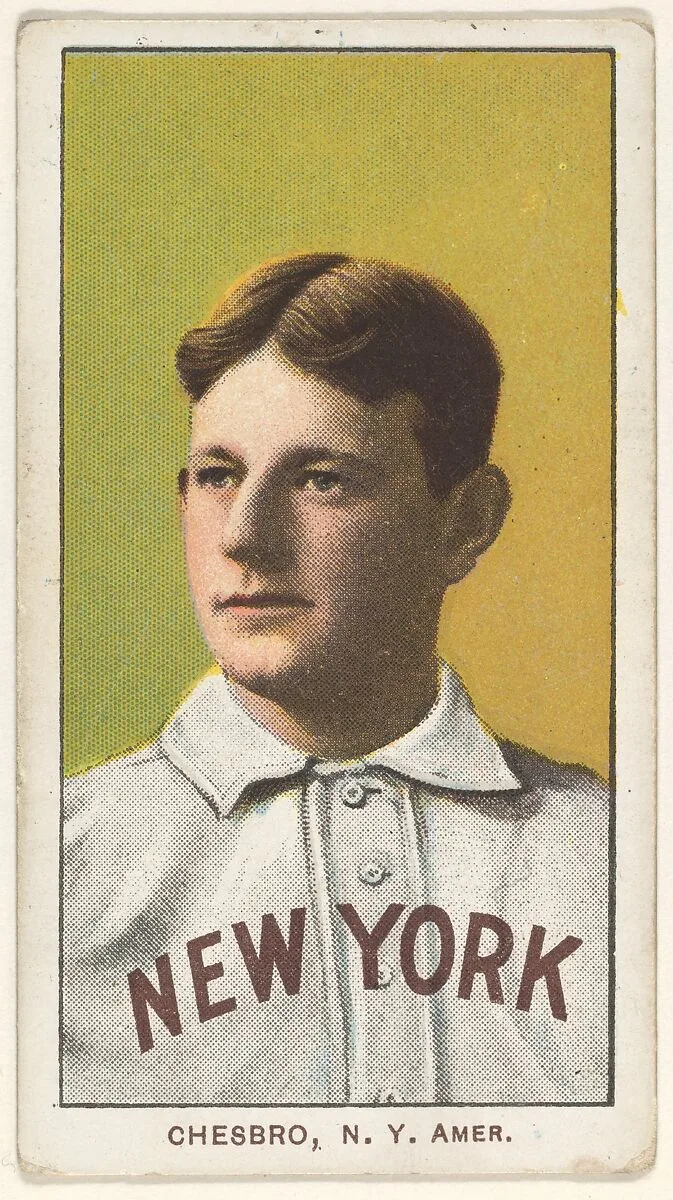 Chesbro, New York, American League, from the White Border series (T206) for the American Tobacco Company — American Tobacco Company