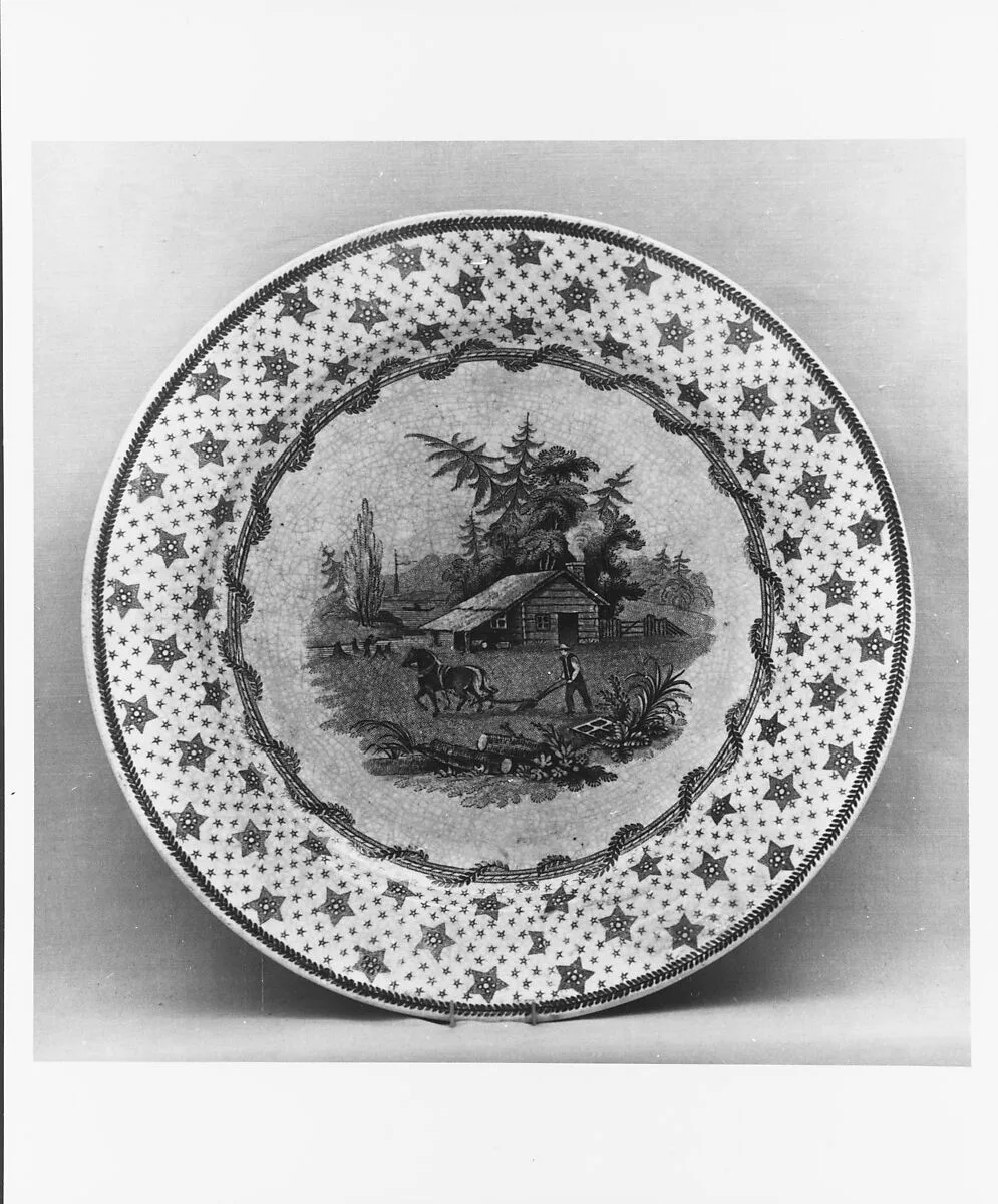 Plate — John Ridgway