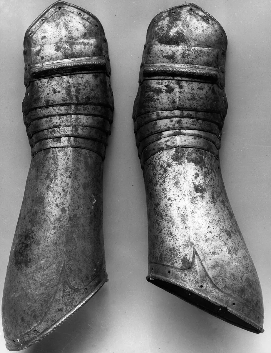 Pair of Elbow Gauntlets — Unknown
